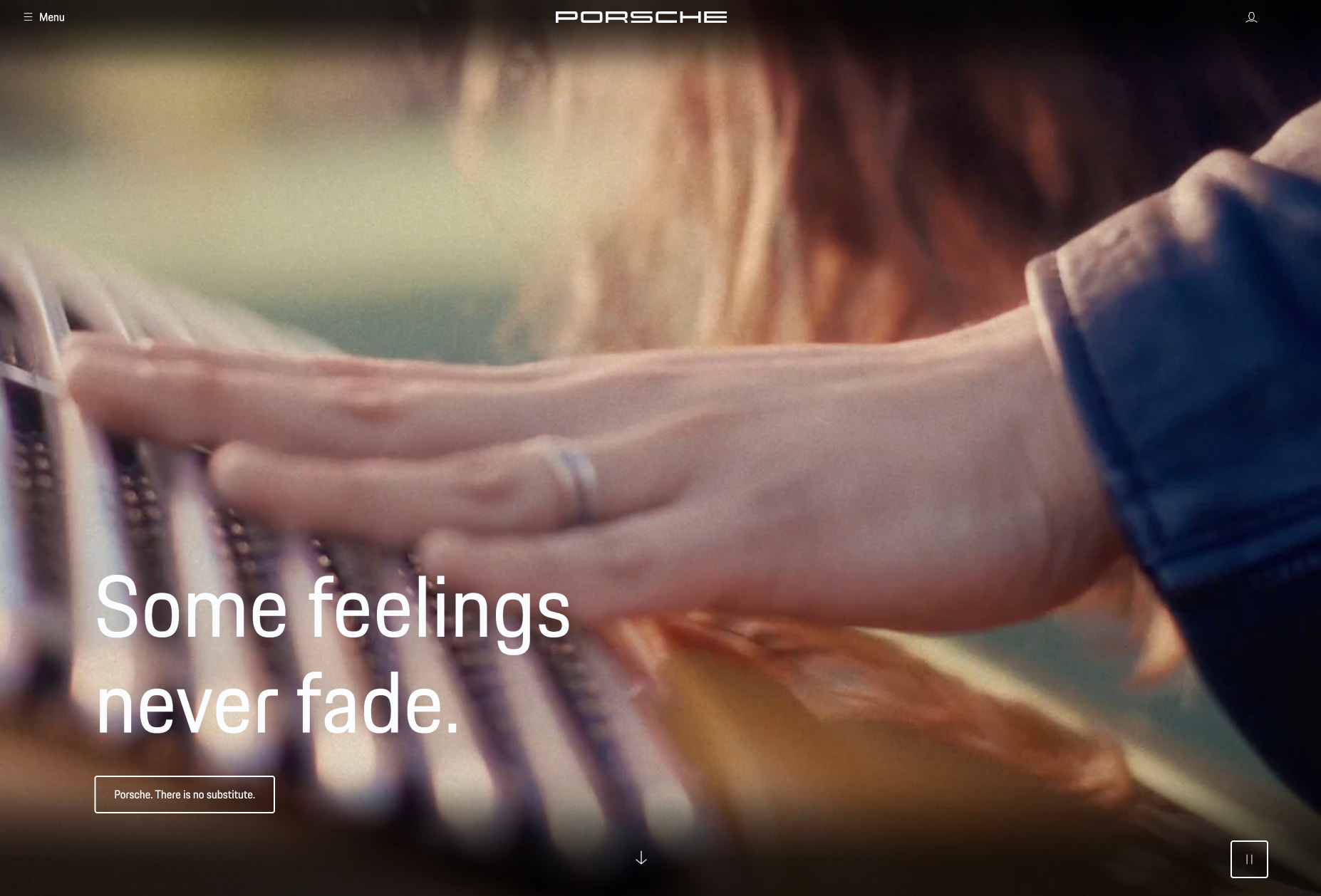 Porsche United States | Official Website captured website design