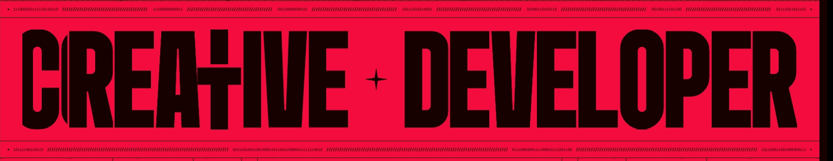 AW - Creative Developer Freelance - France captured website design