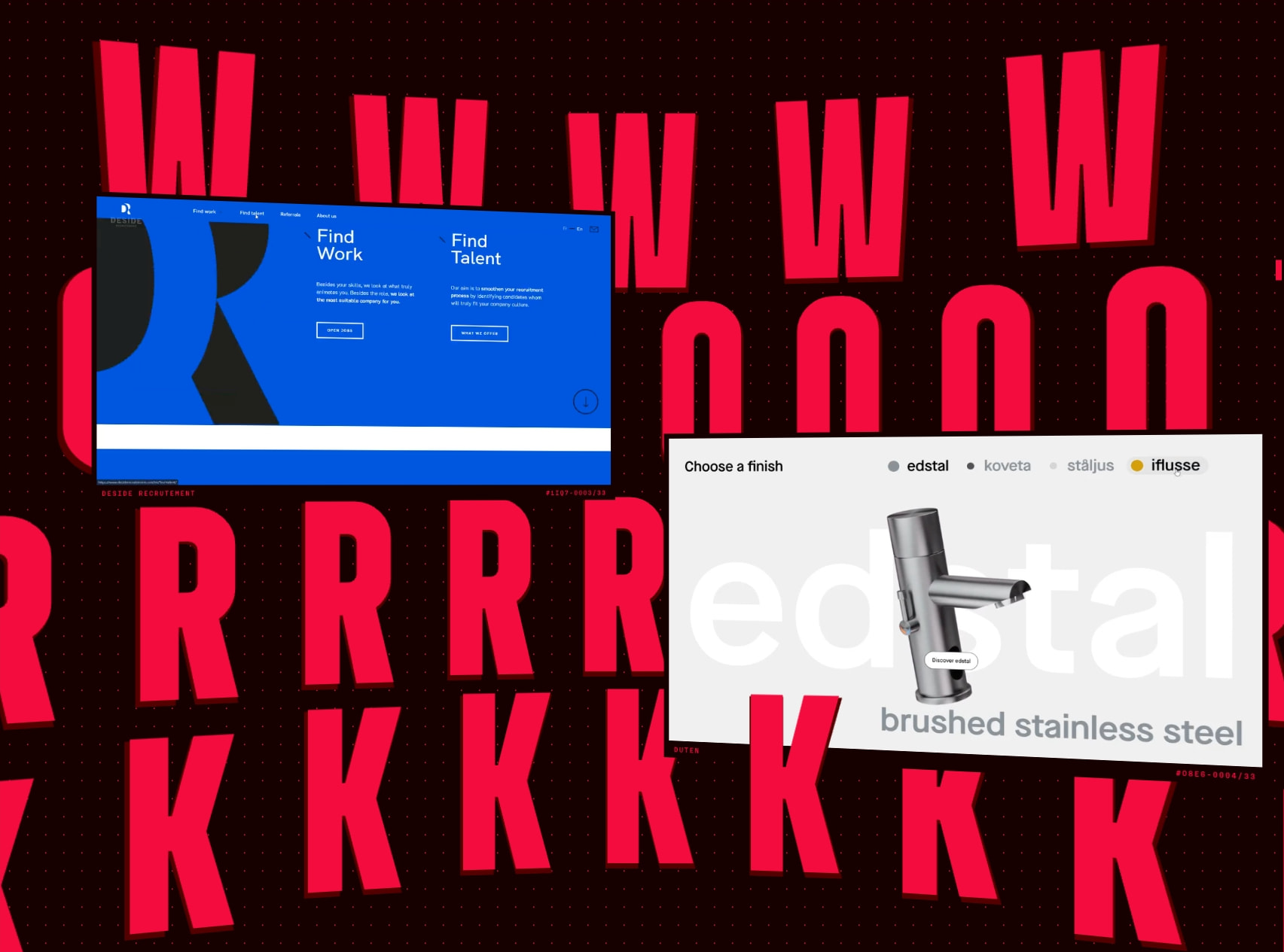 AW - Creative Developer Freelance - France captured website design