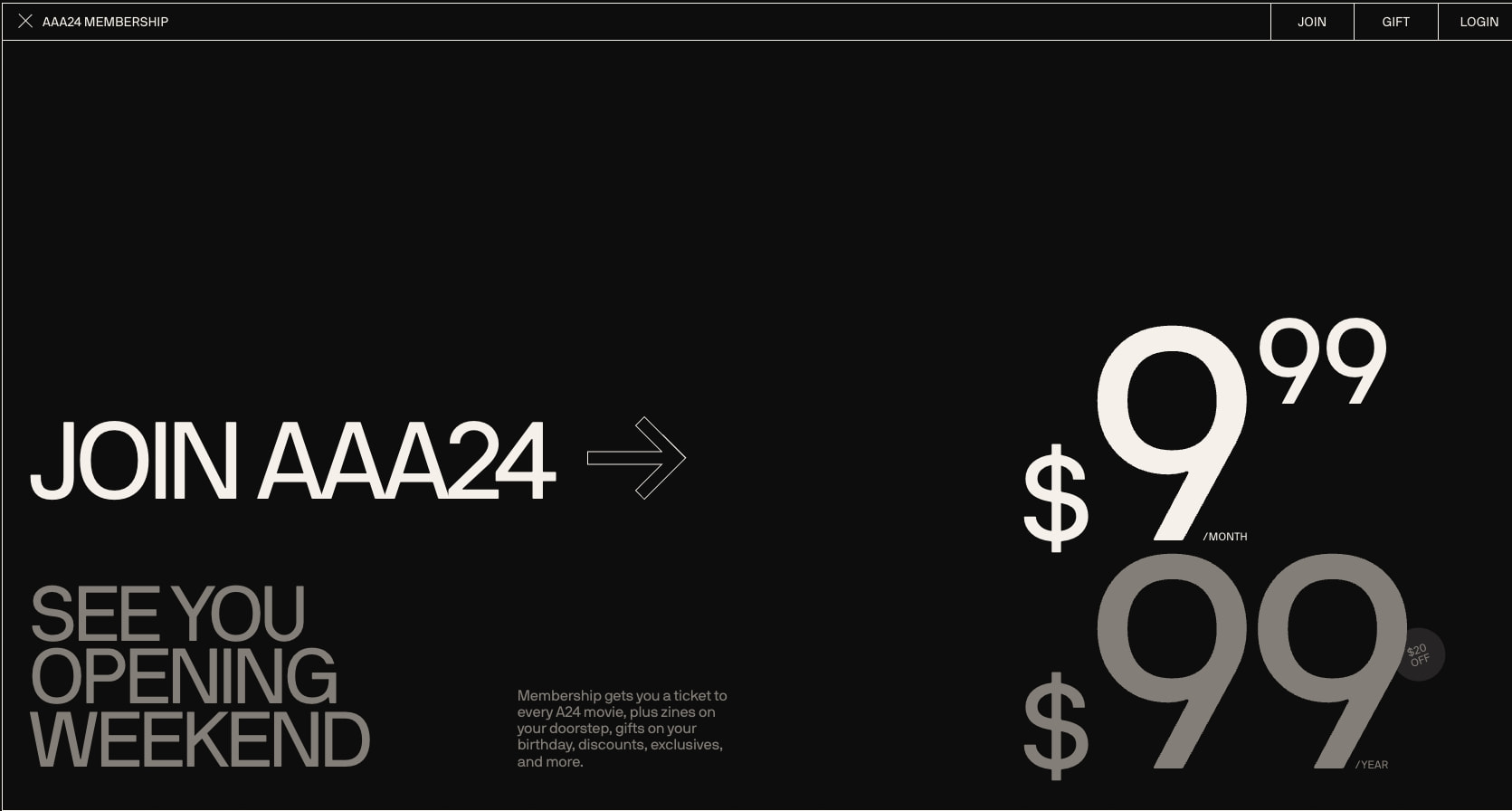 AAA24 captured website design