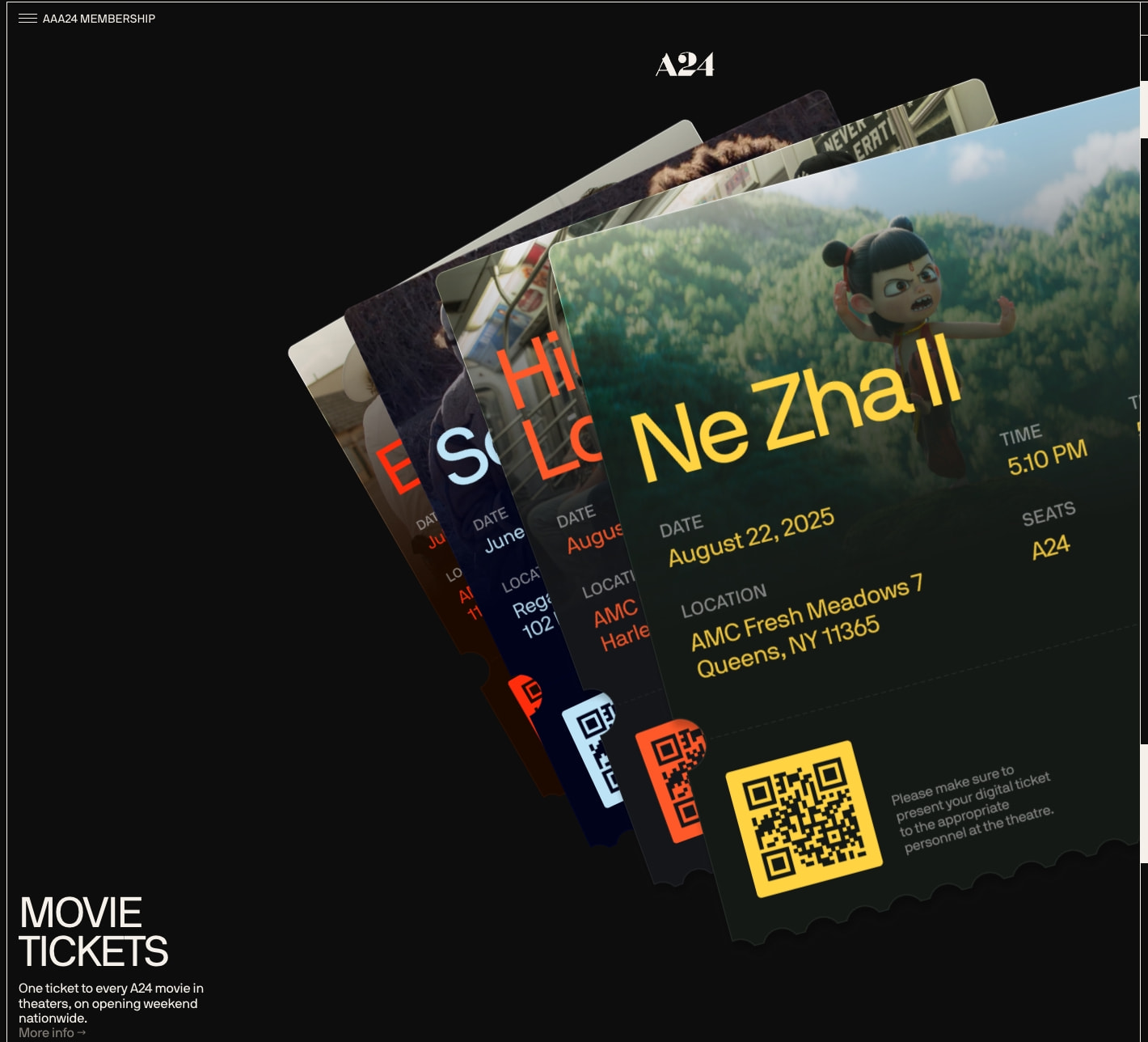 AAA24 captured website design