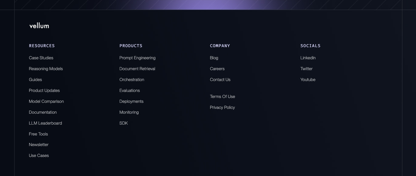 Captured design matching vellum.ai captured website design