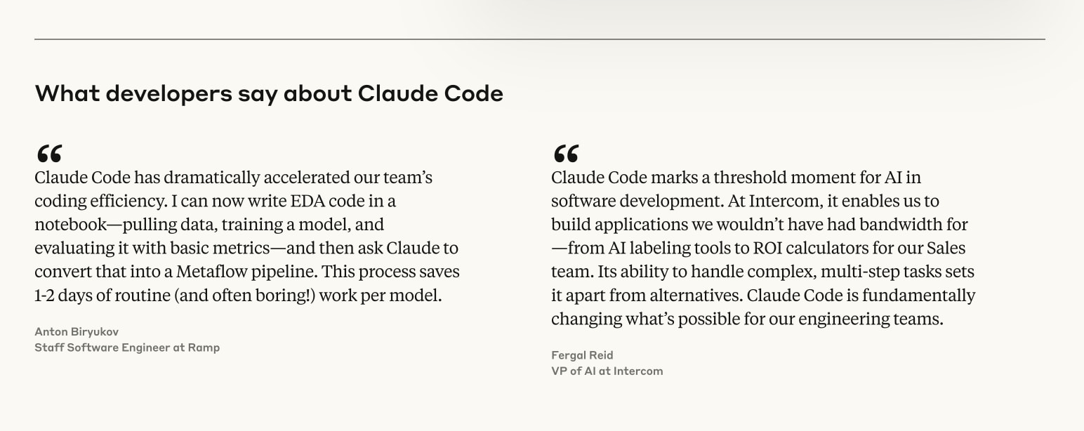 Claude Code: Deep coding at terminal velocity \ Anthropic captured website design