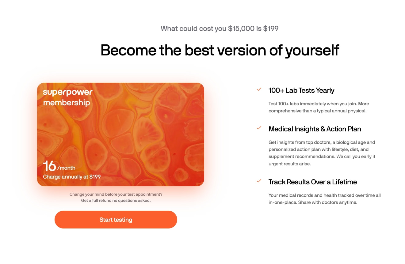 Member Stories captured website design