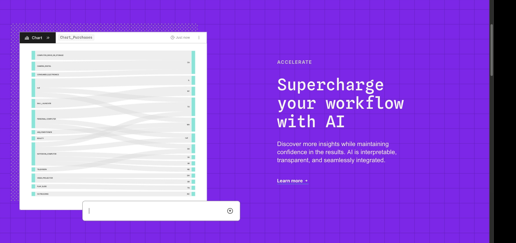 Observable: Explore and visualize data together captured website design