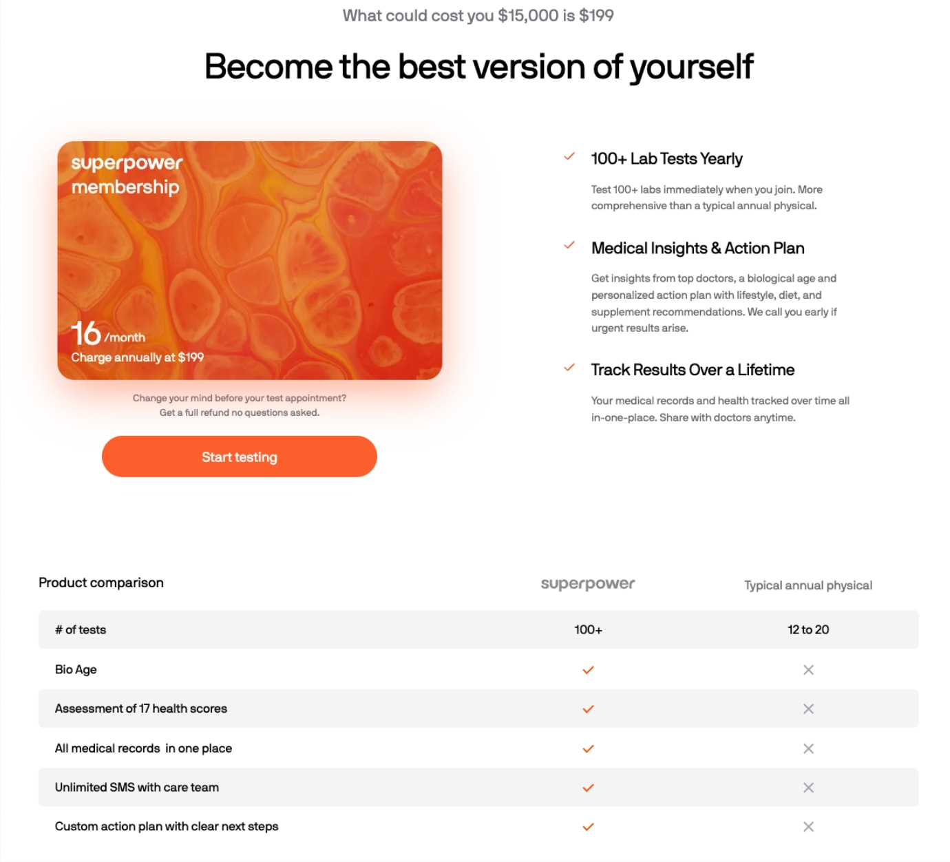 Member Stories captured website design