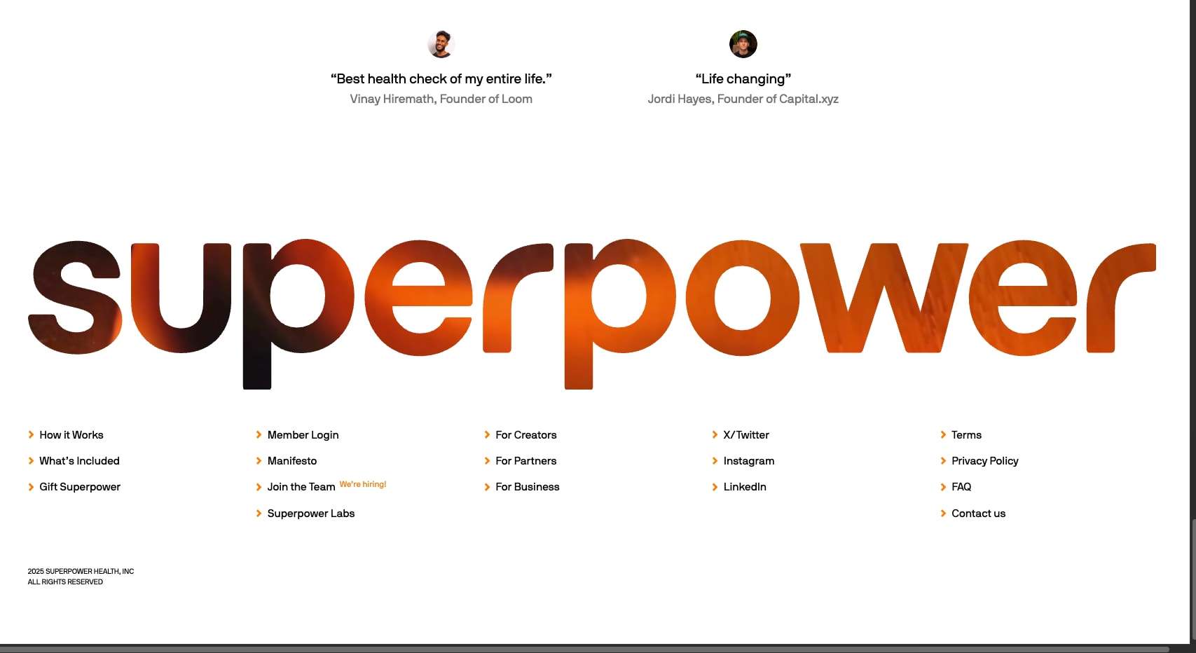 Member Stories captured website design