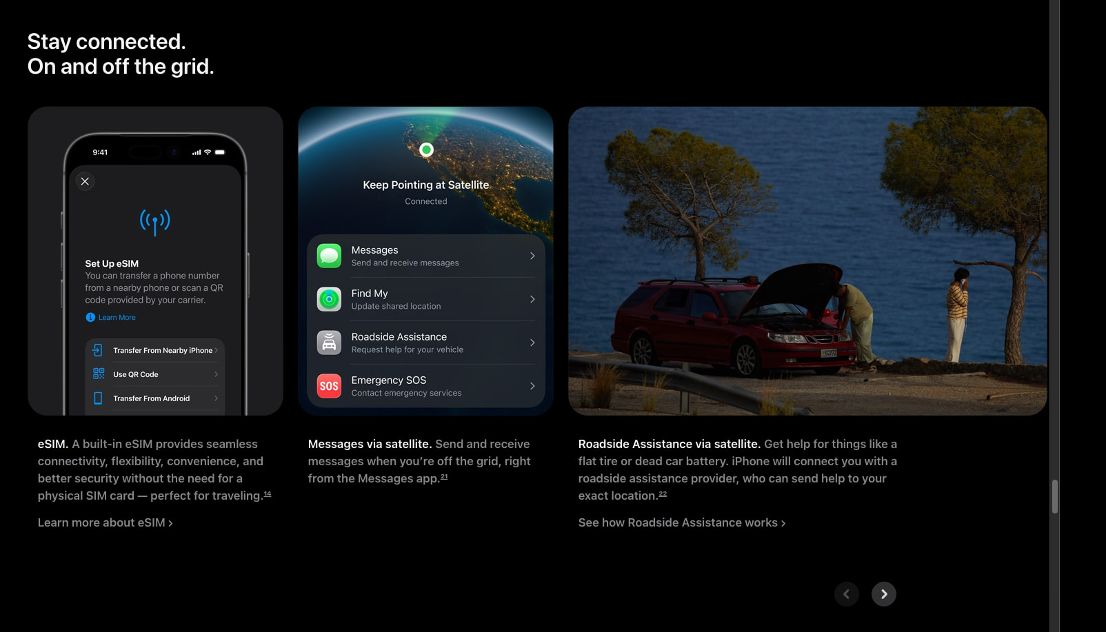 iPhone 17 Pro and iPhone 17 Pro Max - Apple captured website design
