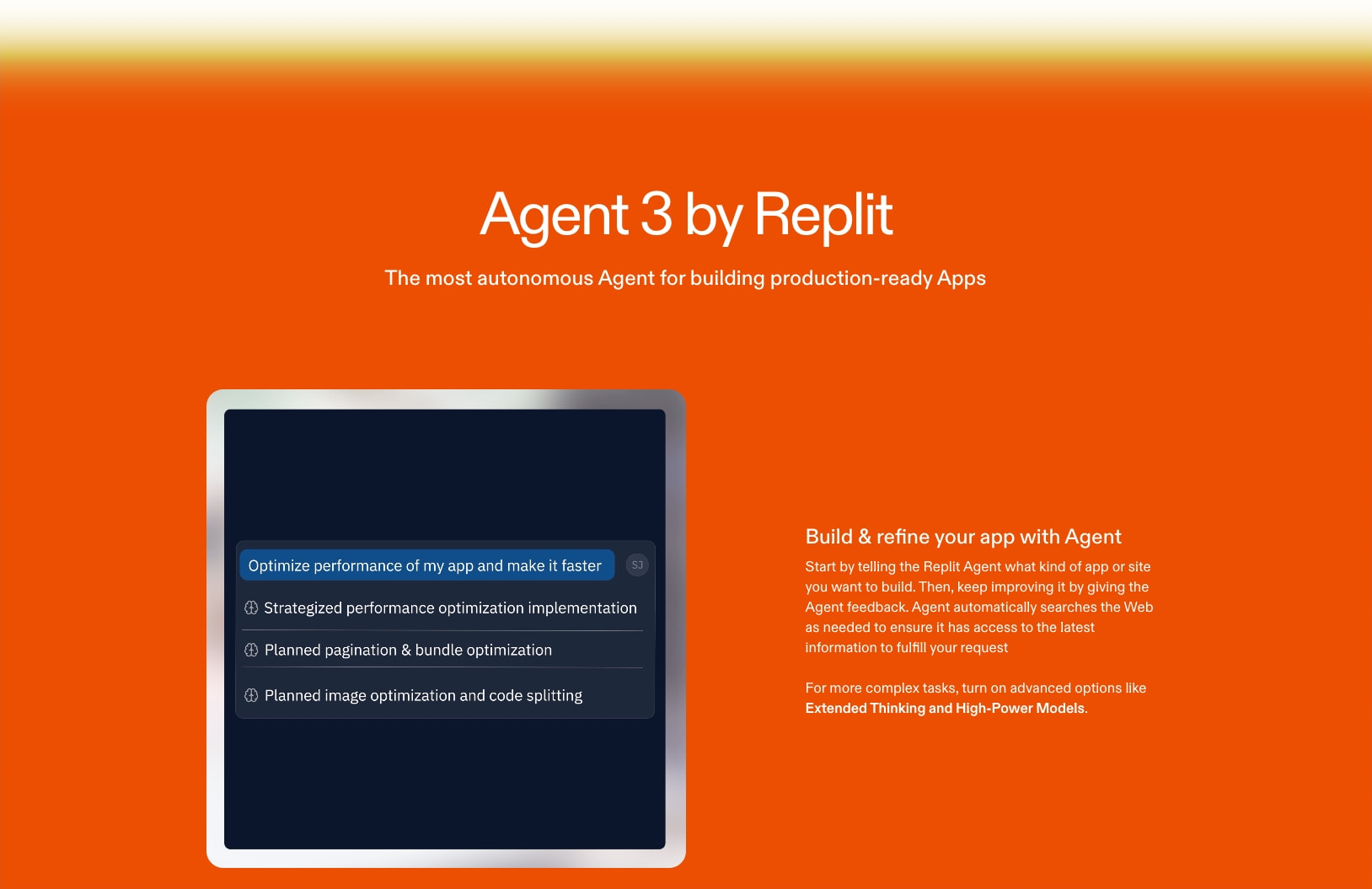 Replit – Build apps and sites with AI captured website design