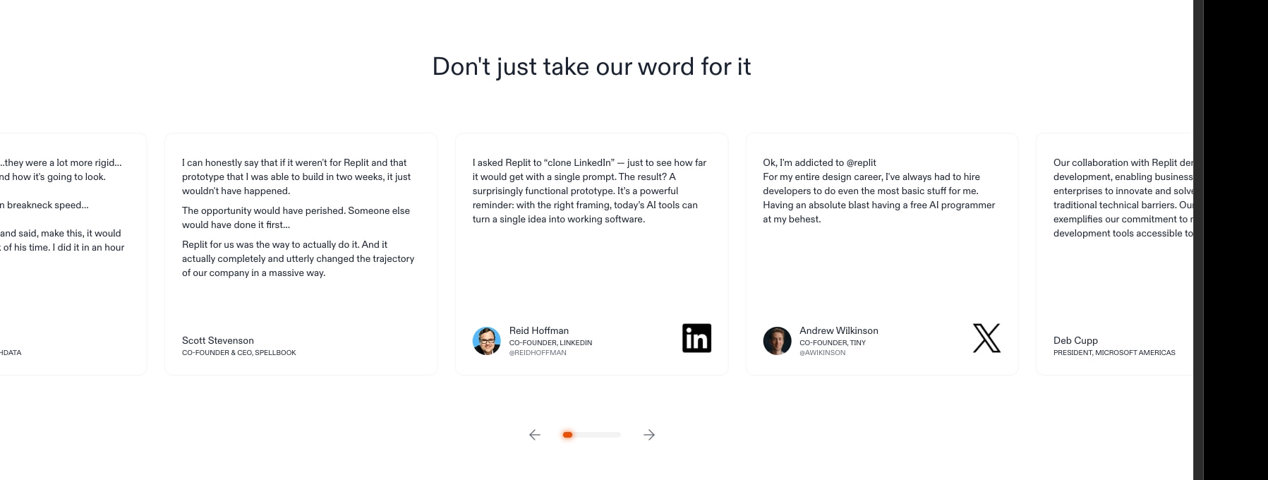 Replit – Build apps and sites with AI captured website design