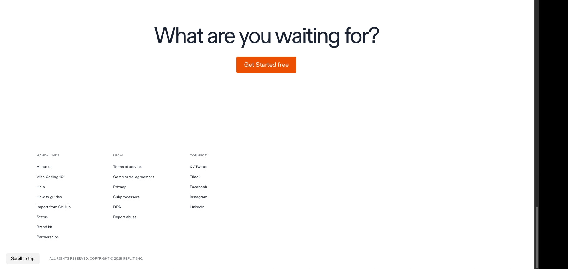 Replit – Build apps and sites with AI captured website design