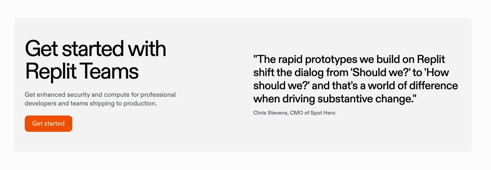 Pricing - Replit captured website design