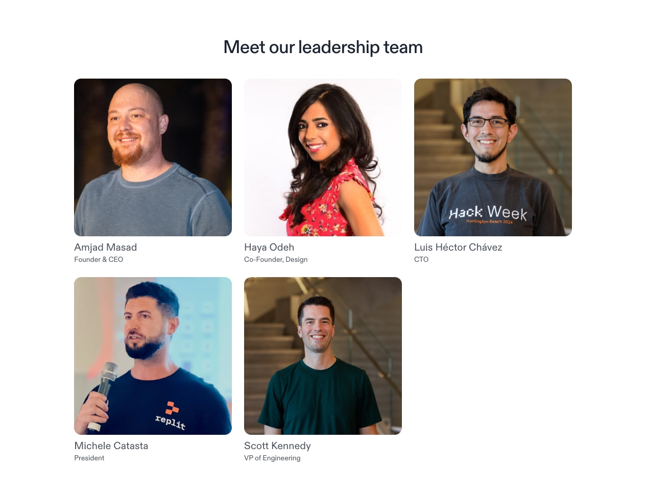 About Replit – Empowering the next billion software creators captured website design