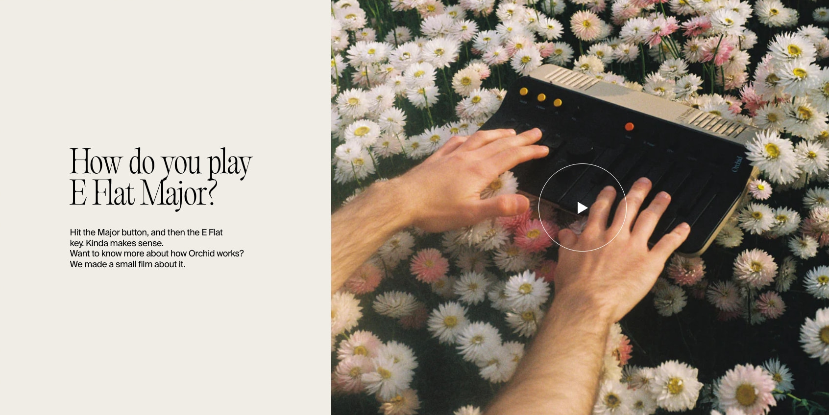 Orchid ORC—300 – Telepathic Instruments captured website design
