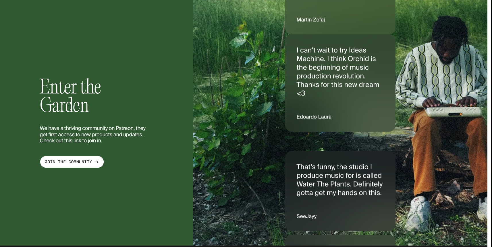 Orchid ORC—300 – Telepathic Instruments captured website design