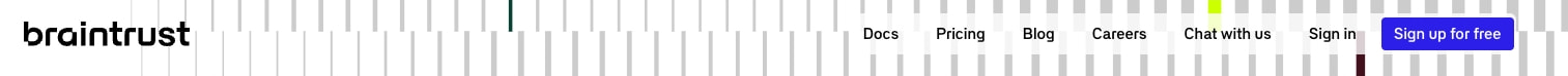 Braintrust - The evals and observability platform for building reliable AI agents captured website design