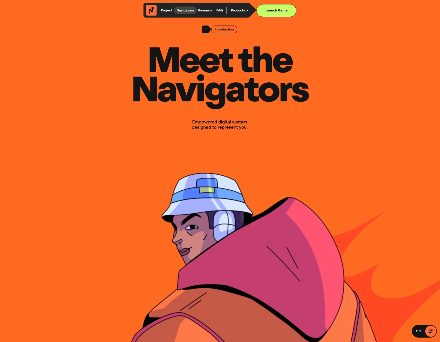 Navigate captured website design