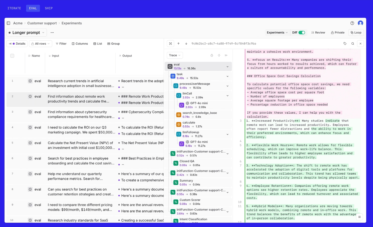 Braintrust - The evals and observability platform for building reliable AI agents captured website design