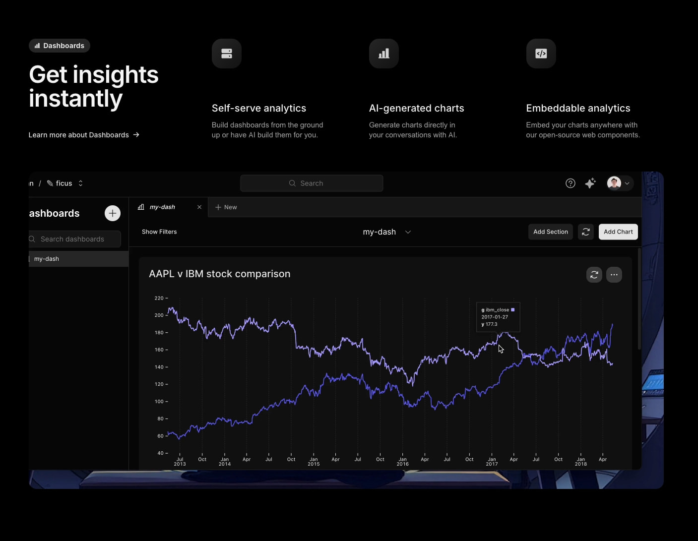 Outerbase | The interface for your database captured website design