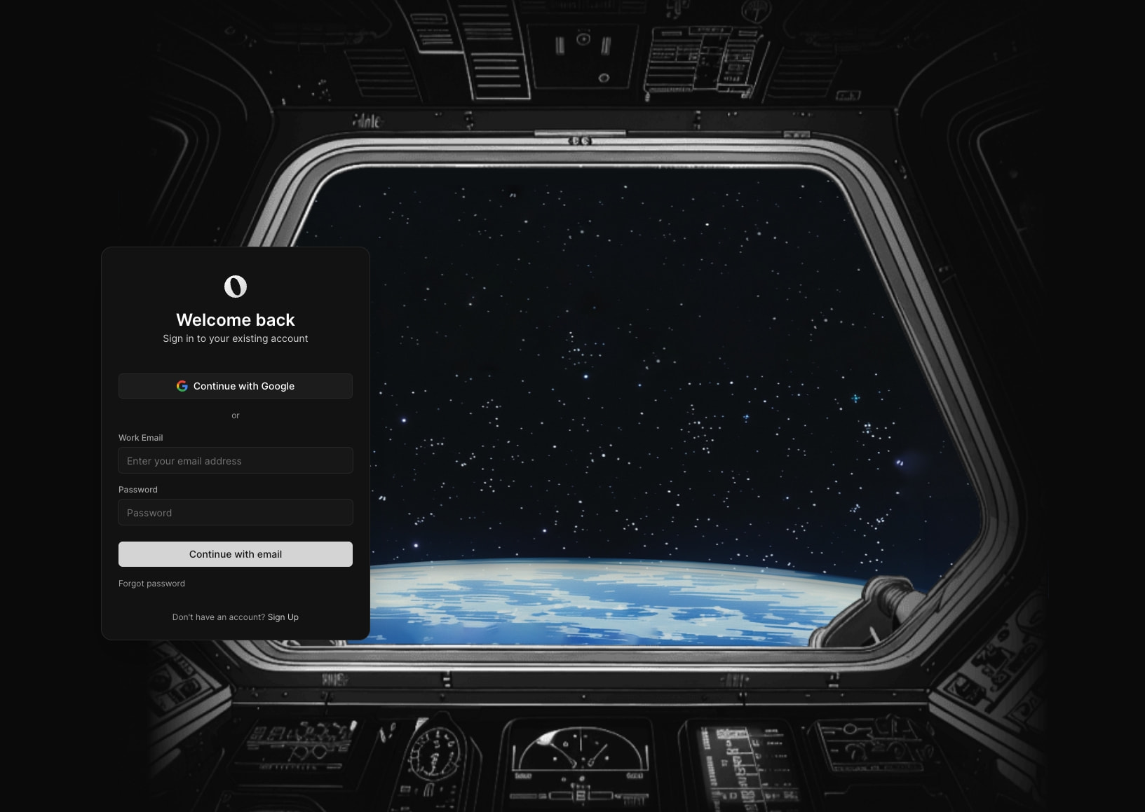 Outerbase captured website design