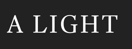 A Light In The Woods captured website design