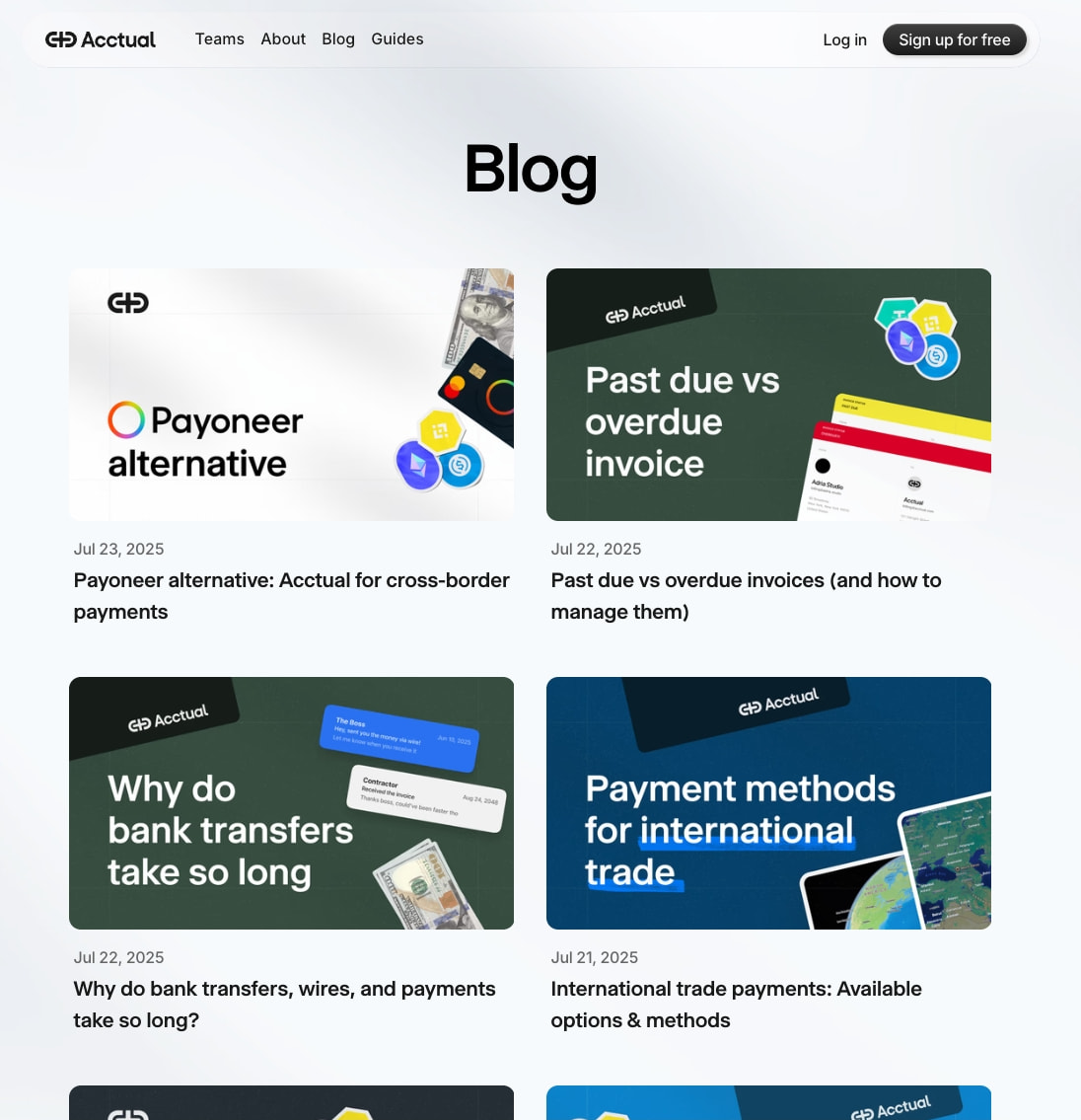 Crypto Invoicing & Payments Insights captured website design