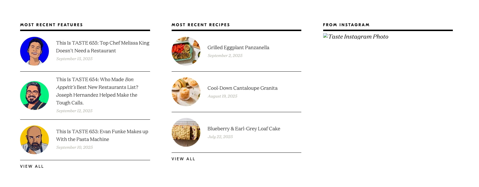Summer Veggie Ruffled Egg Bake | TASTE captured website design