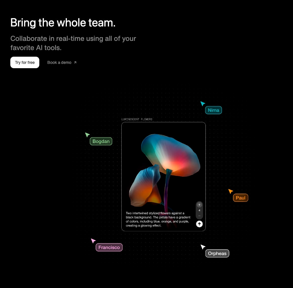 Captured design matching florafauna.ai captured website design