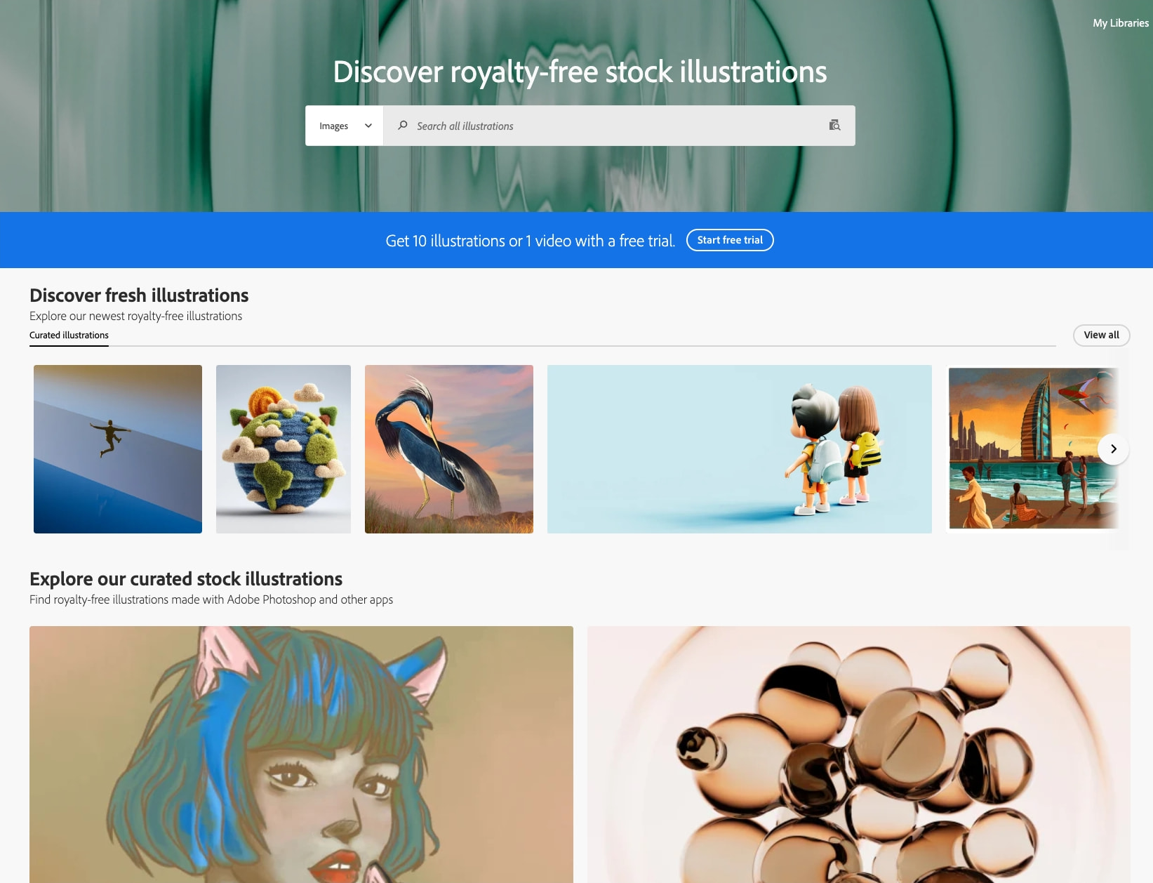 Royalty-free Stock Illustrations | Adobe Stock captured website design