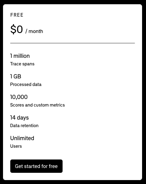 Pricing - Braintrust captured website design