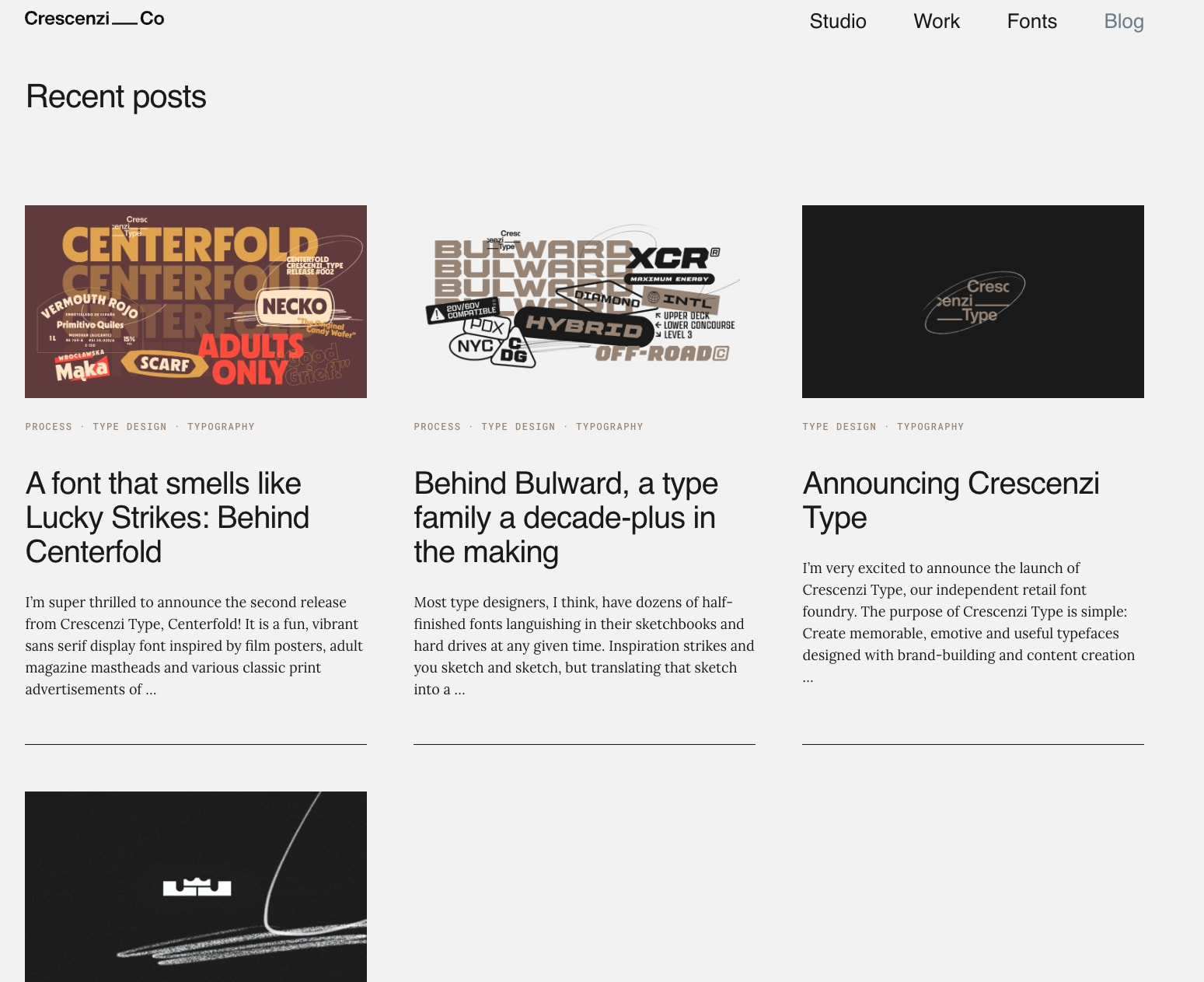 Blog – Crescenzi Co captured website design