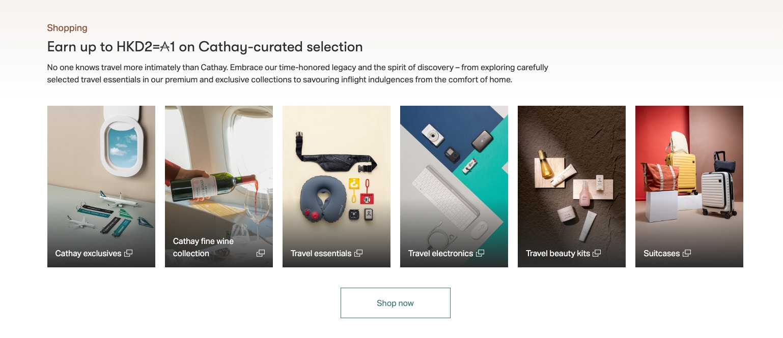 Cathay | Book flights & elevate your life captured website design