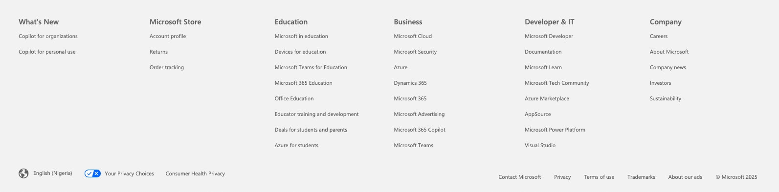 Microsoft – AI, Cloud, Productivity, Gaming & Apps captured website design