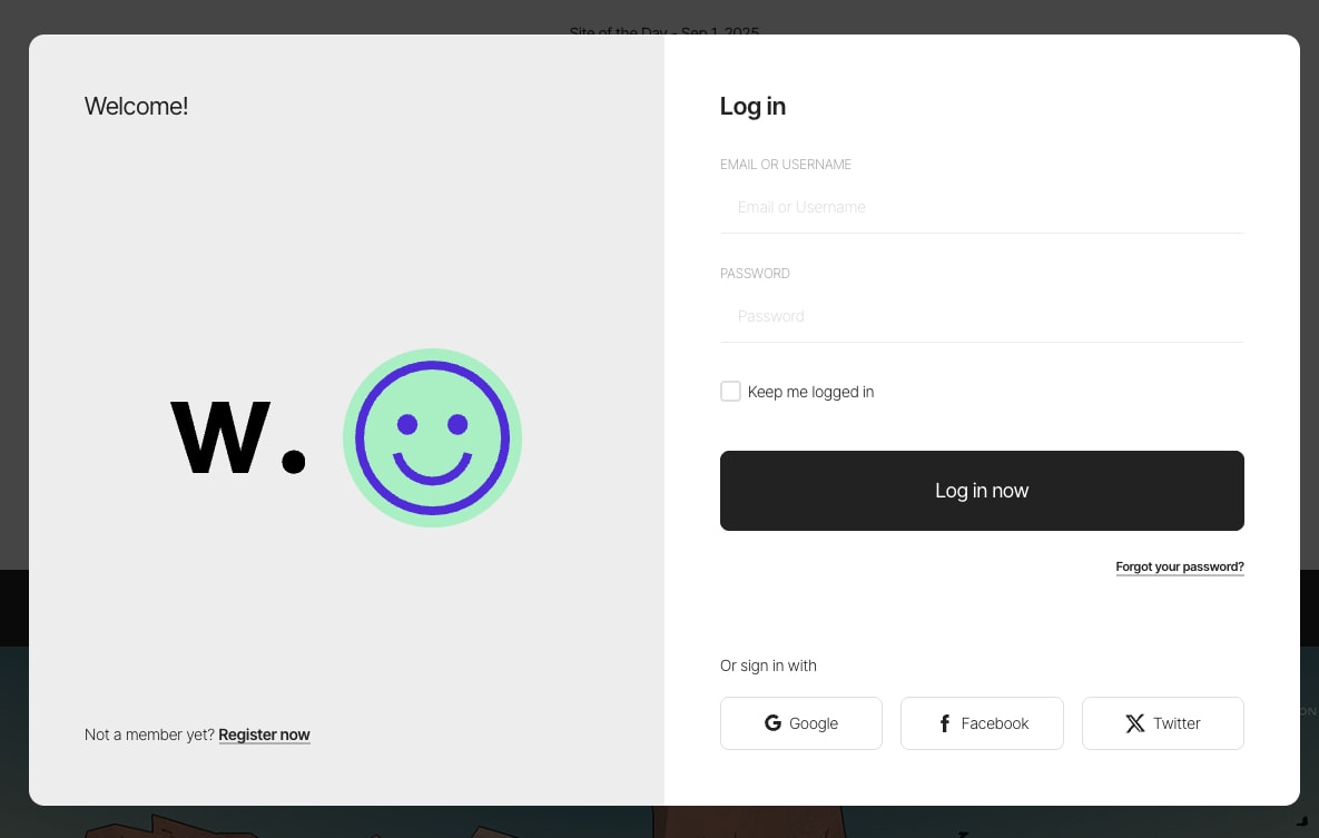 Yamê - The Molazone - Awwwards SOTD captured website design