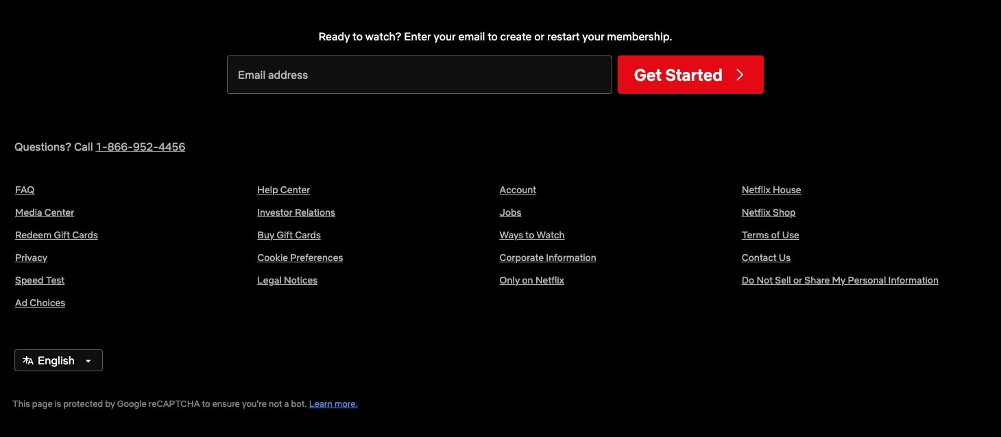 Netflix - Watch TV Shows Online, Watch Movies Online captured website design