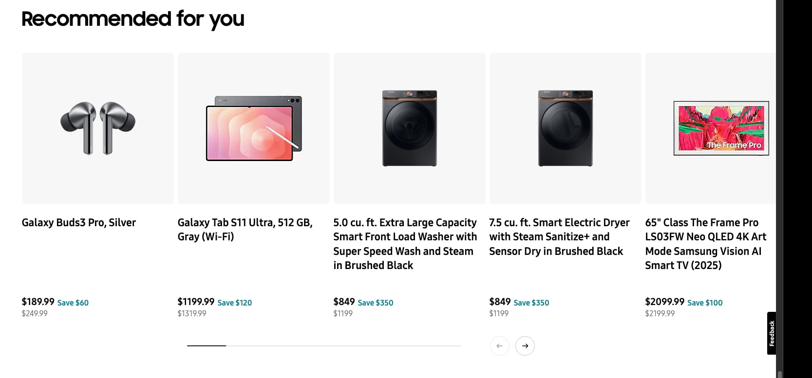 Samsung US | Mobile | TV | Home Electronics | Home Appliances | Samsung US captured website design