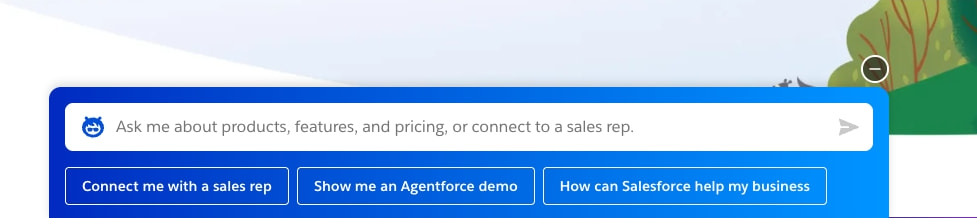 Salesforce: The #1 AI CRM | Salesforce captured website design