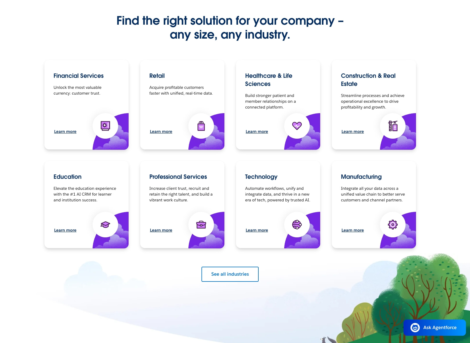 Salesforce: The #1 AI CRM | Salesforce captured website design