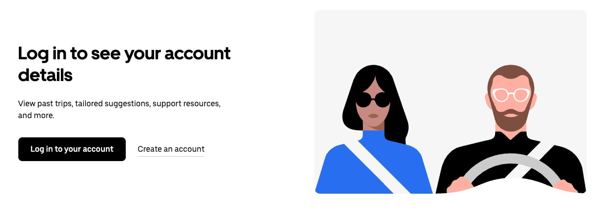 Explore the Uber Platform | Uber United States captured website design