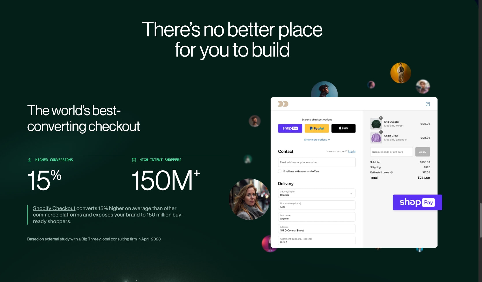 Shopify: The All-in-One Commerce Platform for Businesses - Shopify captured website design