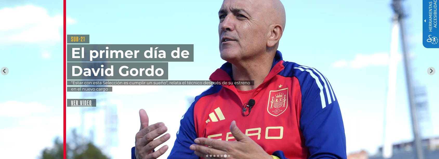 Portada | www.rfef.es captured website design