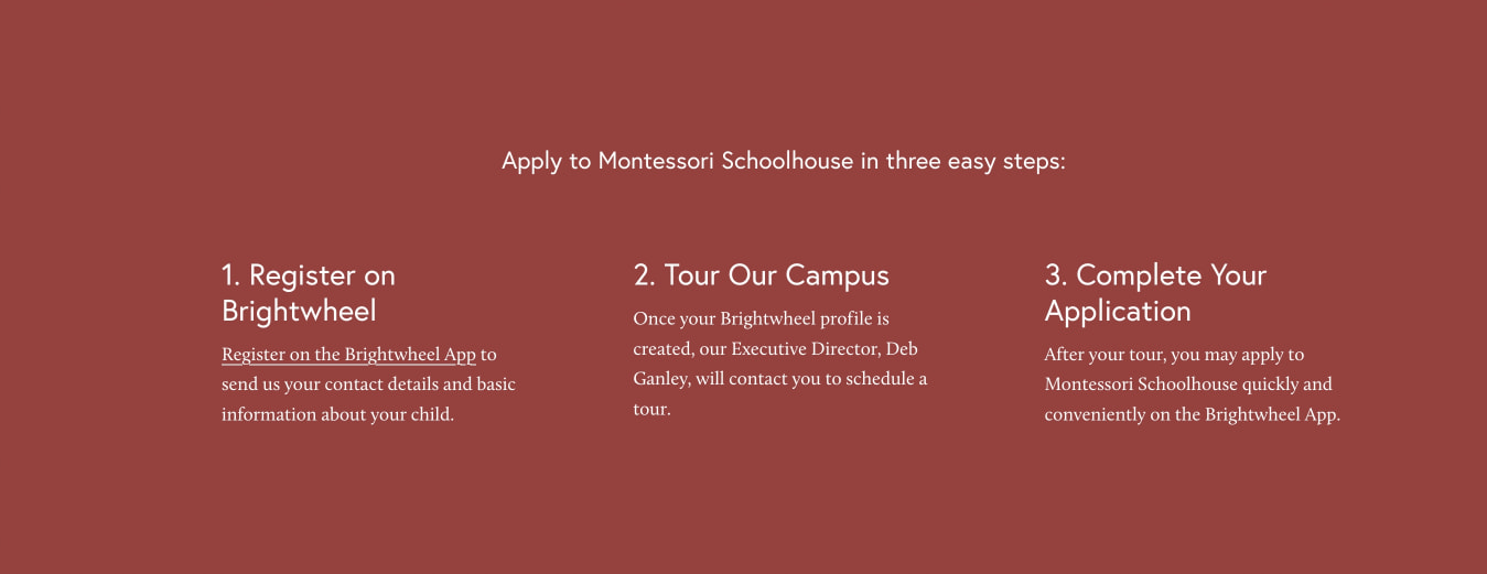 Montessori Schoolhouse Preschool Serving Keene, NH & Cheshire County since 1989 captured website design