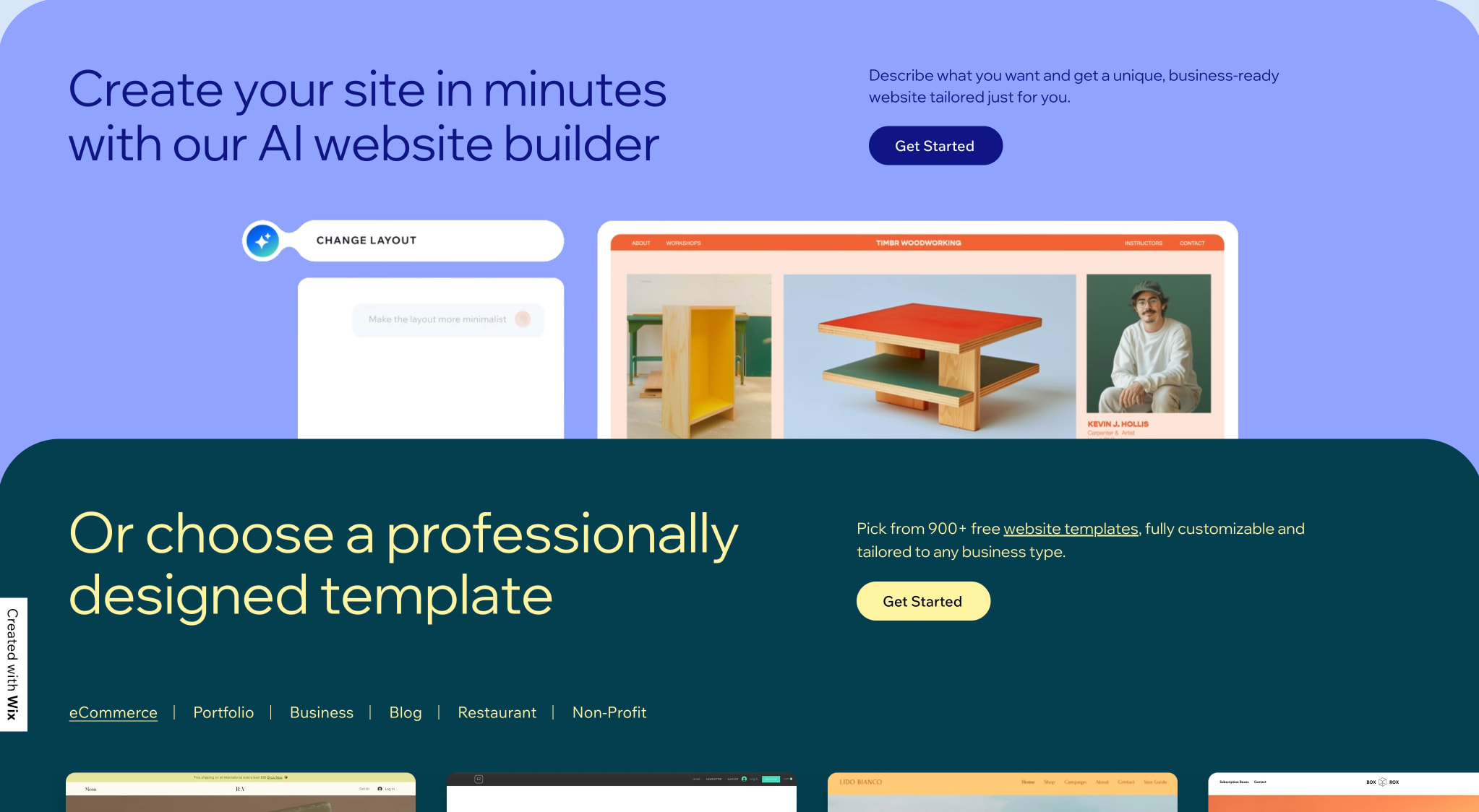 Website Builder - Create a Free Website In Minutes | Wix.com captured website design