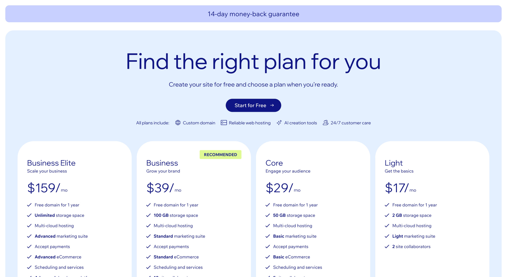 Wix Pricing Information | Upgrade to a Premium Plan | Wix.com captured website design