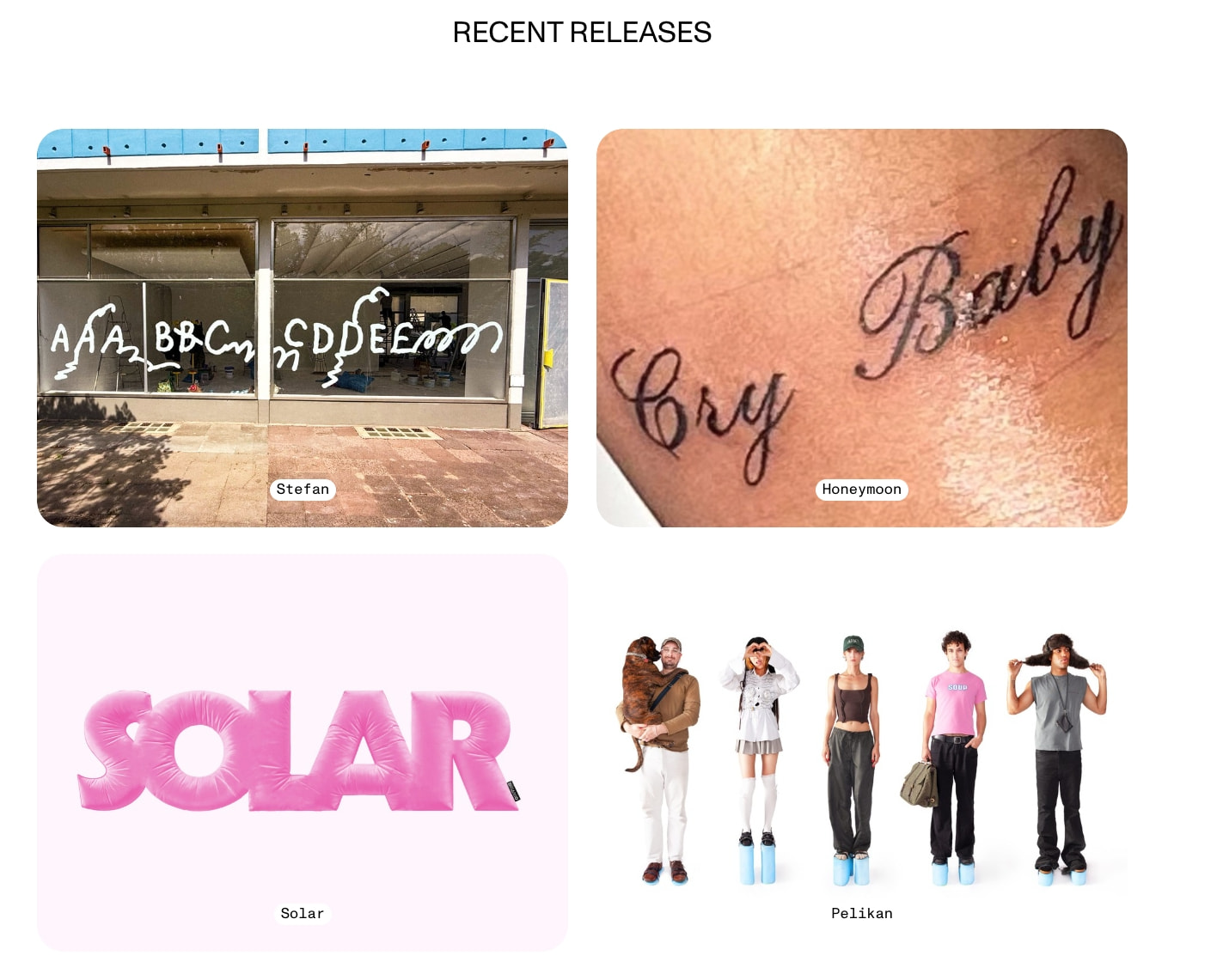 Dinamo Typefaces captured website design