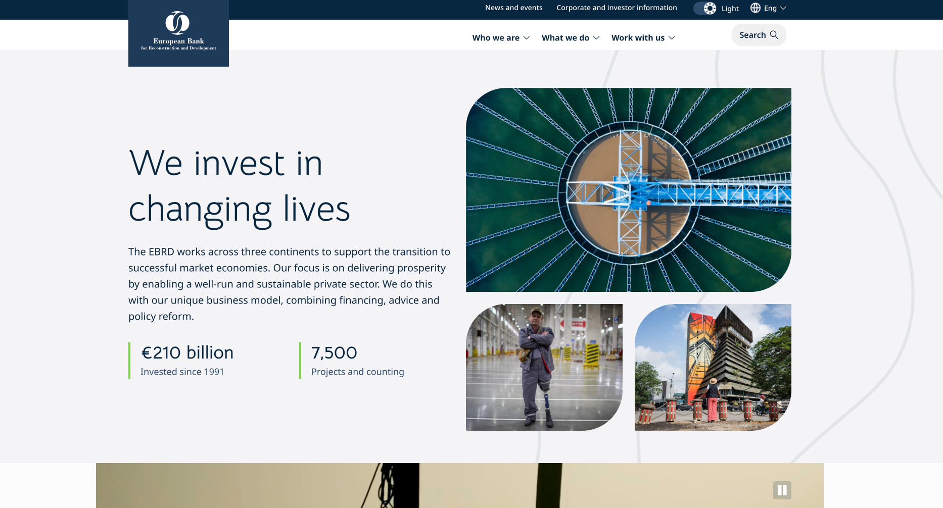 Home captured website design