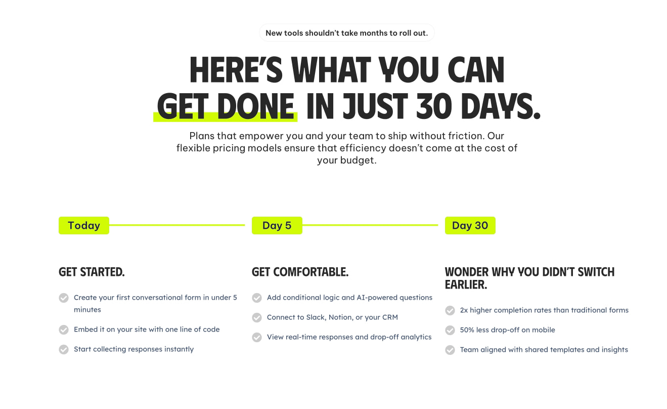 Buildform – AI powered forms captured website design