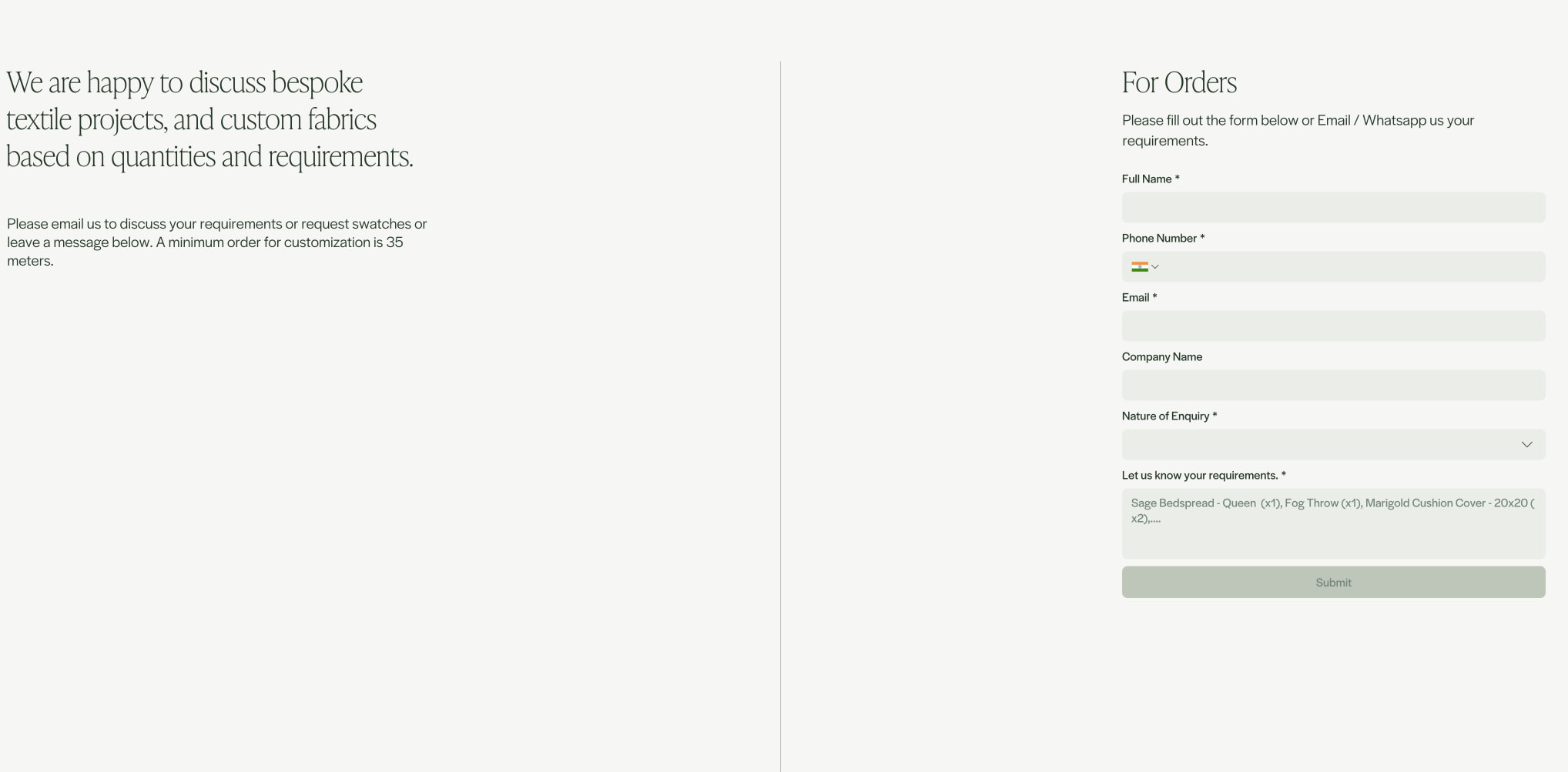 Leel captured website design
