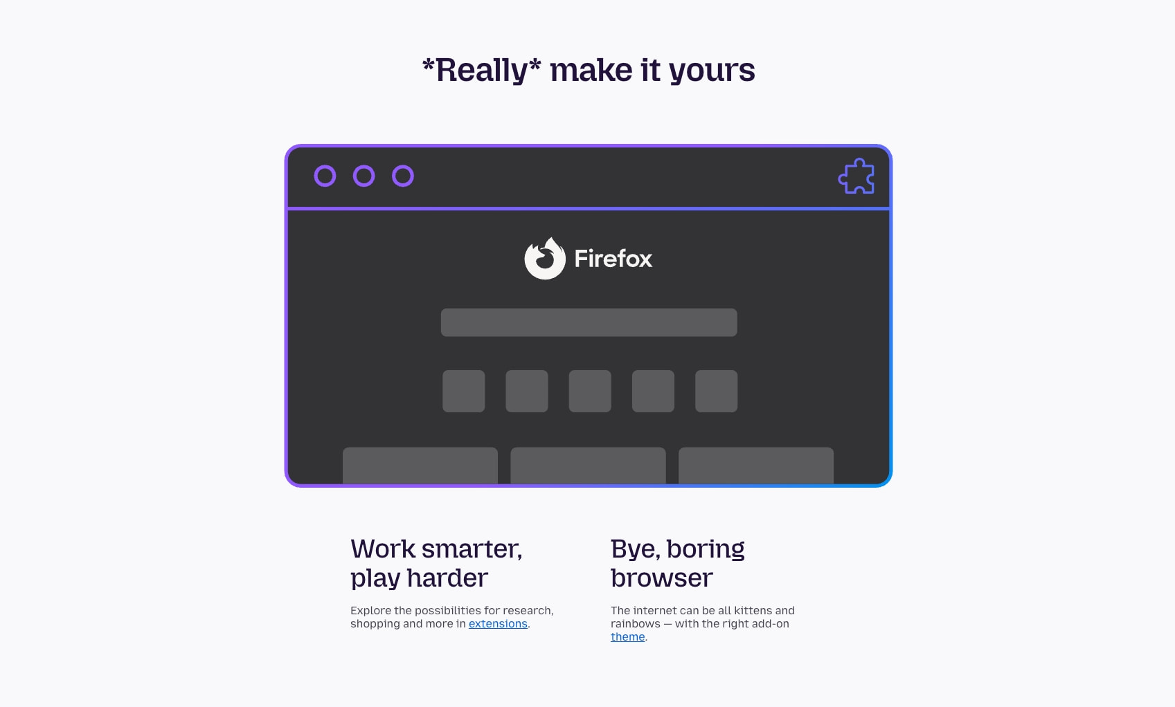 Get Firefox for desktop — Firefox (US) captured website design