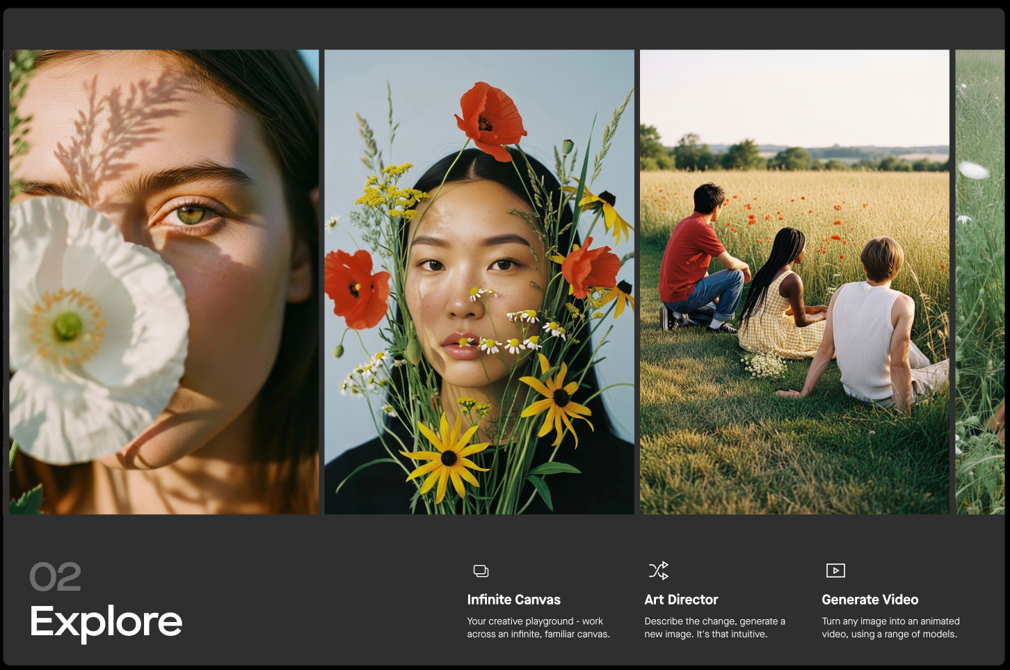 Visual Electric - Generate AI Images & Videos captured website design